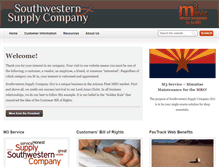 Tablet Screenshot of m3service.com